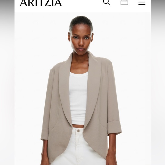 Wilfred North Blazer nwt size large, gold camel - Picture 8 of 8